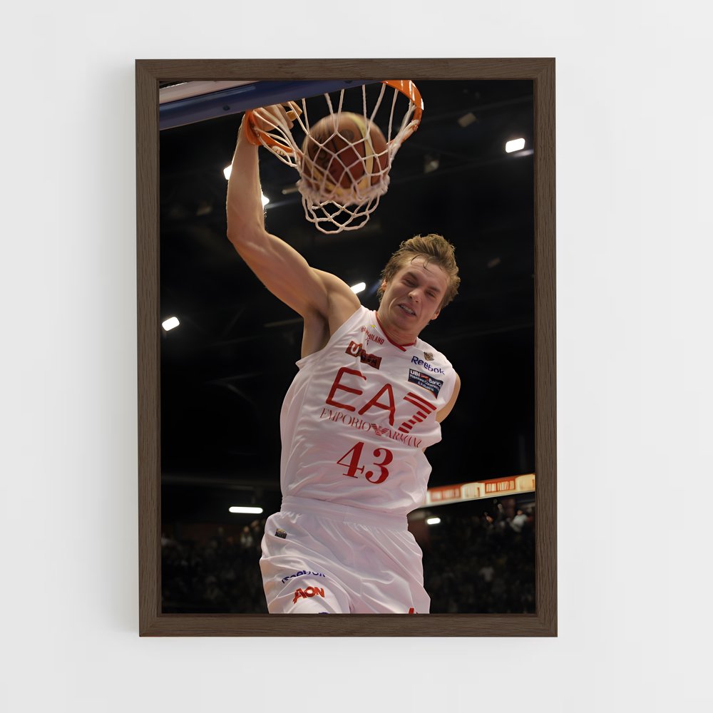 Poster Olimpia milano – affiche Basketball (vue 5)